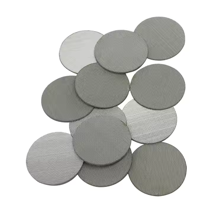Porös 316L rostfritt stålskivfilter